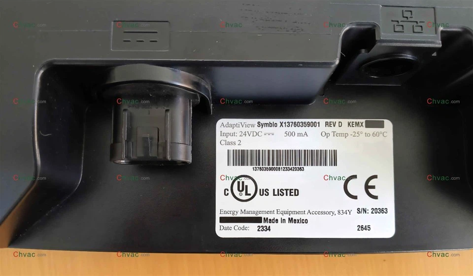 New AdaptiView Symbio X13760359001 REV D Trane Parts In Stock factory